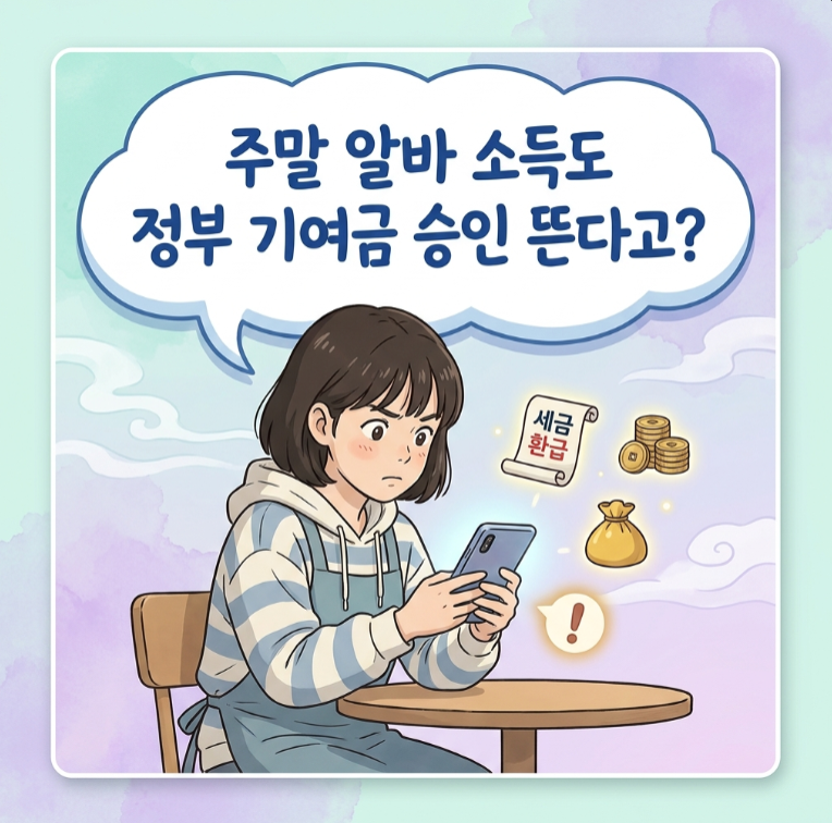 청년미래적금 알바 소득증명 주말 단기 근로자 홈택스 서류 심사 자격 조건