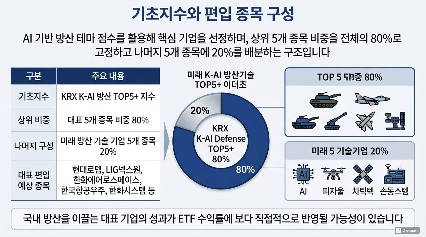 기초지수와 편입 종목 구성
