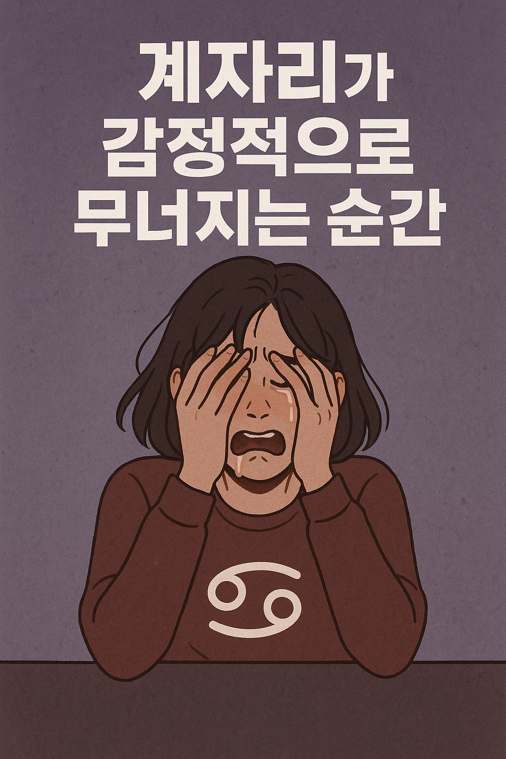 게자리가 감정적으로 무너지는 순간