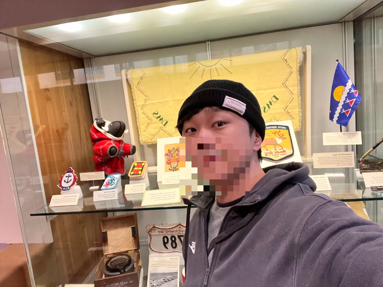 박물관 안에서 한 컷.