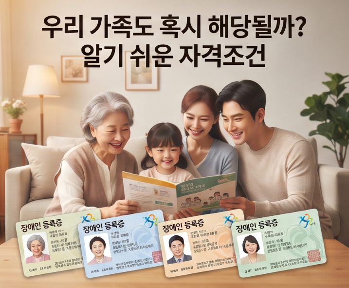 "신청 안 하면 절대 안 줘요!" - 장애수당 및 장애아동수당 신청 방법, 대상부터 금액까지 총정리