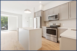 화이트 인테리어 주방