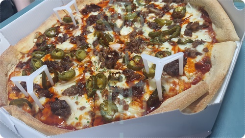 청년피자 할라불고기 피자