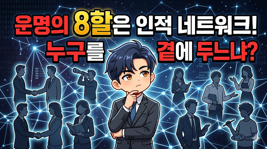 운명의 8할은 인적 네트 워크에서 결정