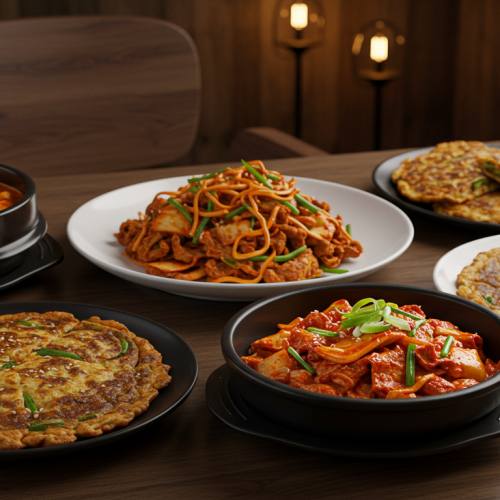 K푸드 대표하는 음식 사진