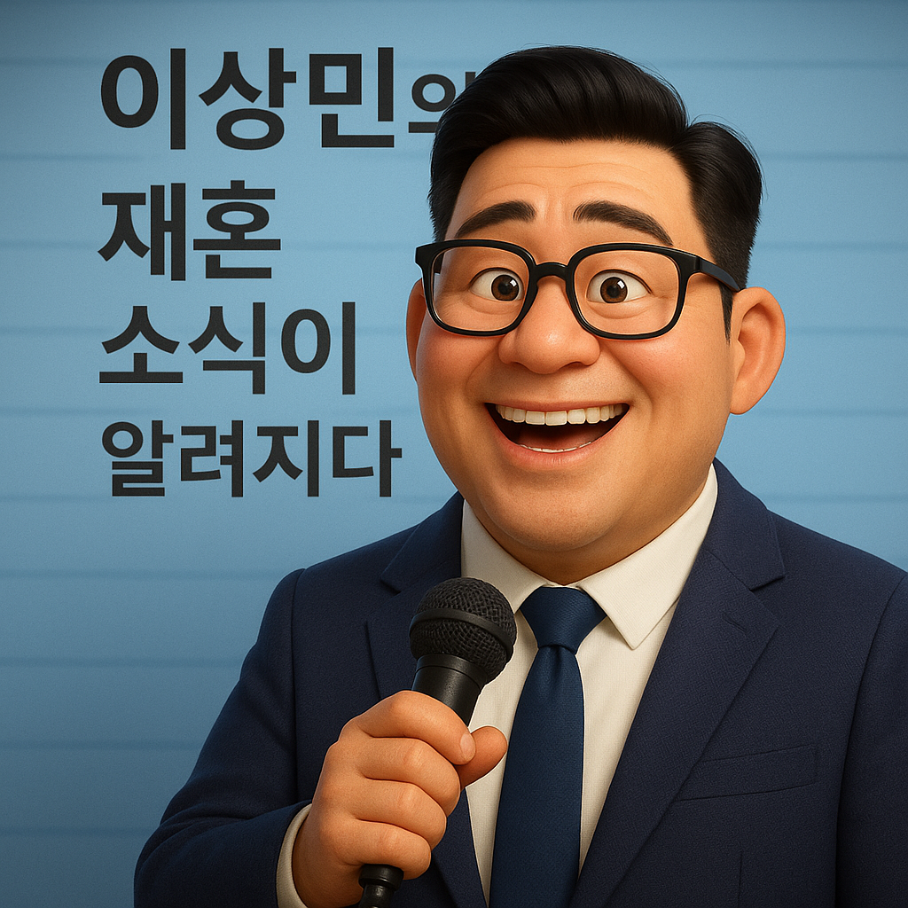 이상민 -재혼- 소식과 -예비신부- 정보- 결혼- 배경