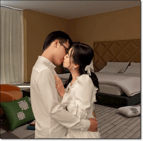 리비도 상승한 신혼 부부 