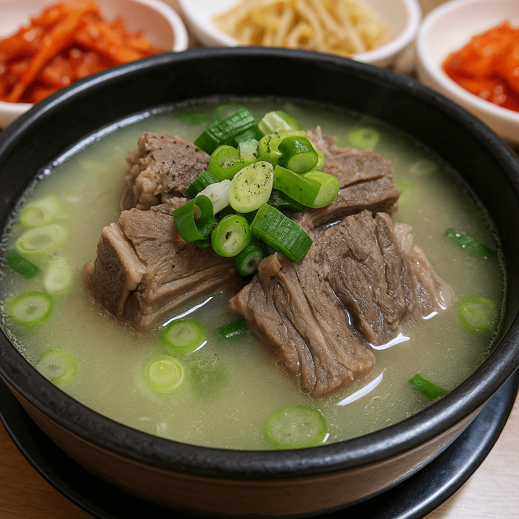 가지런히 갈비탕만