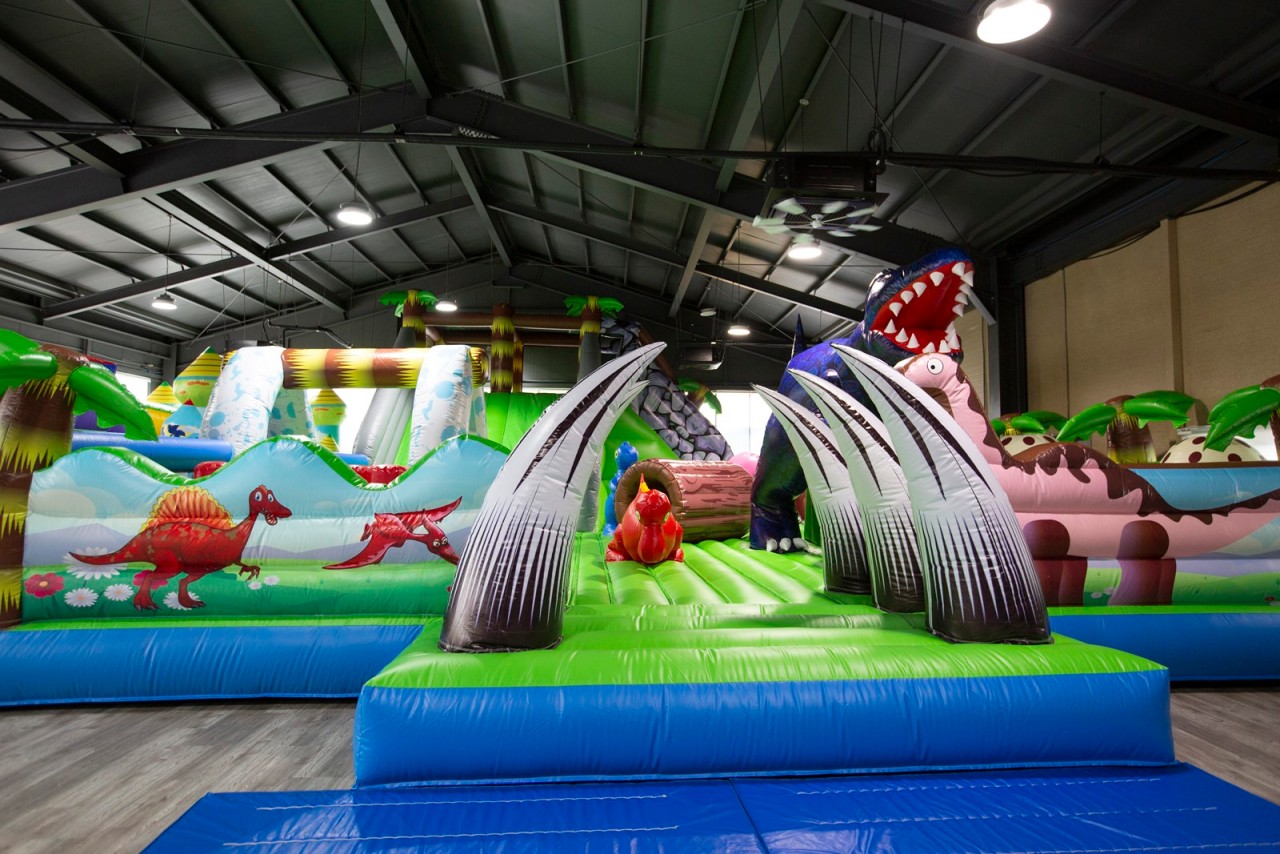 에어 바운스 실내 키즈카페