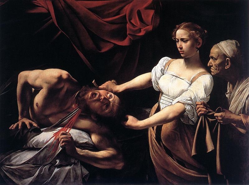 홀로페르네스의 목을 베는 유디트(Judith Slaying Holofernes)