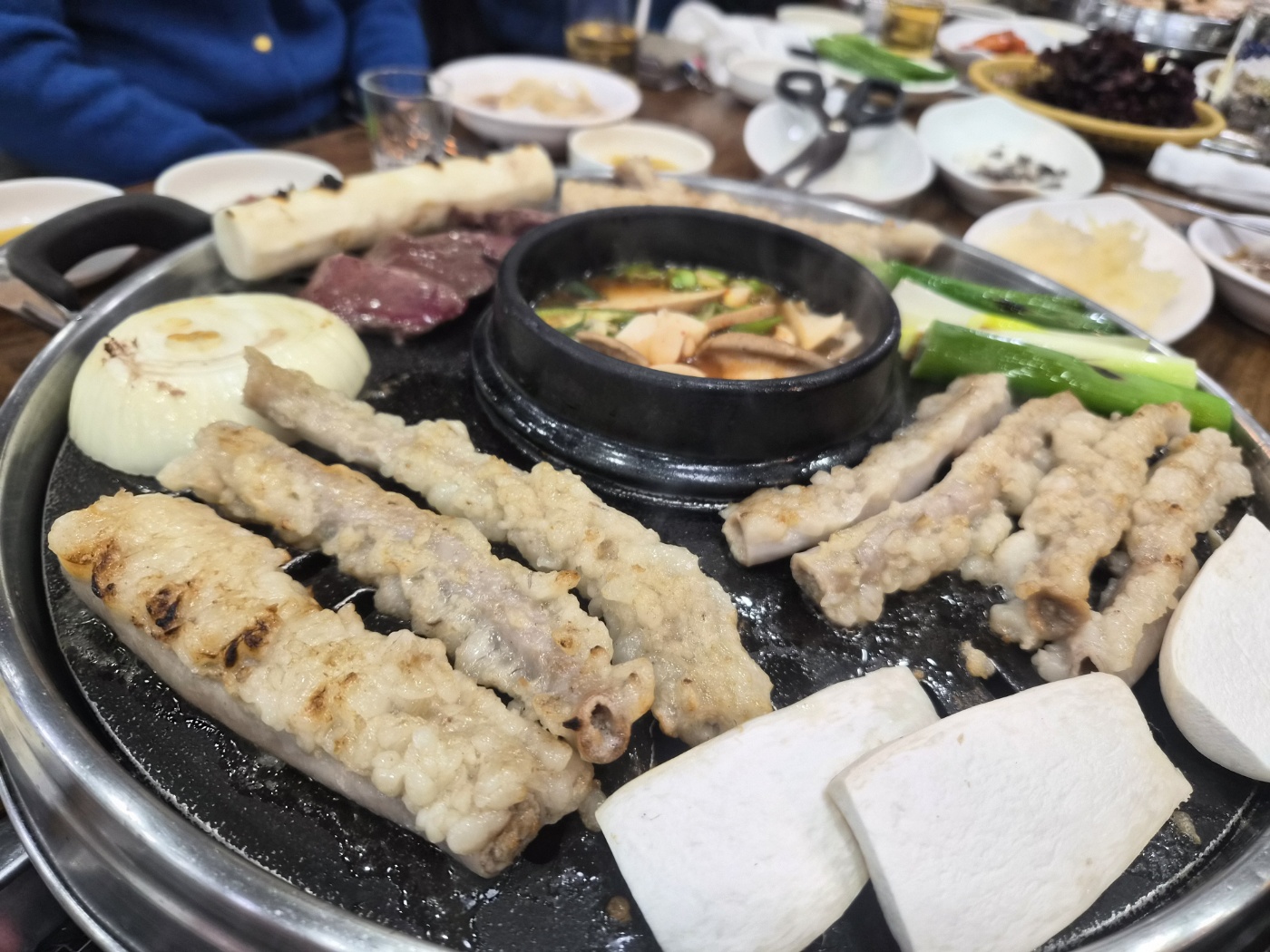 갈산역 맛집 한우와돌곱창 갈산점, 돌곱창부터 한우세트까지 내돈내산 후기