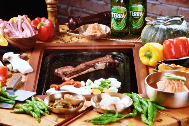 매콤한 맛 제대로 살린 등갈비, 삼백육십도 통돌이 쪽갈비 맛집 강서구 마곡 발산역 맛집