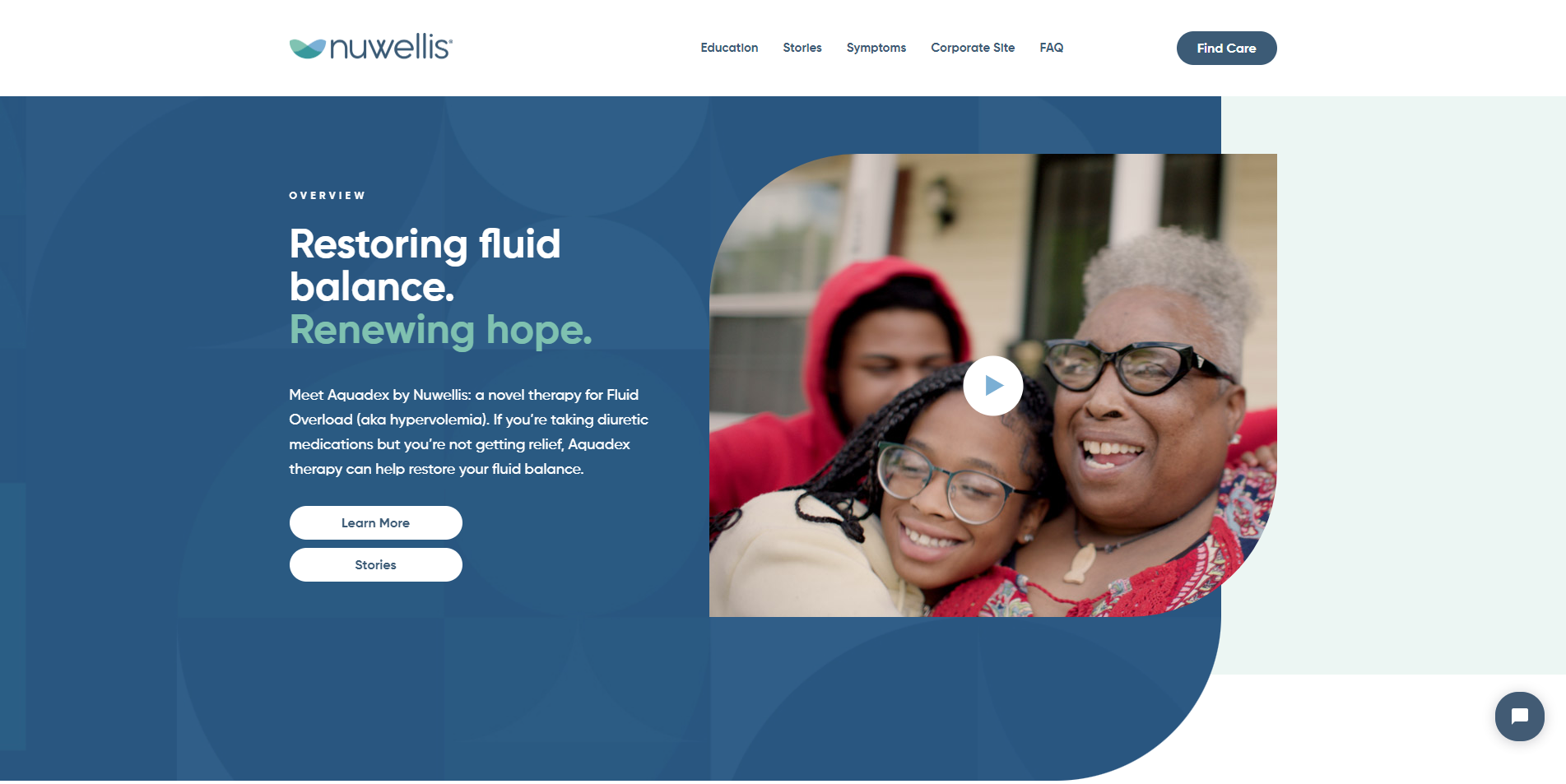 Nuwellis 홈페이지