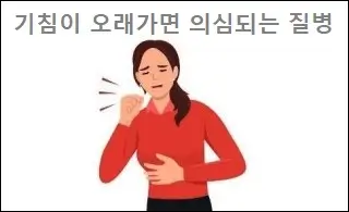 기침이 오래가면 의심되는 질병