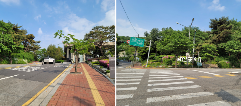 남산공원 출입구, 국립극장