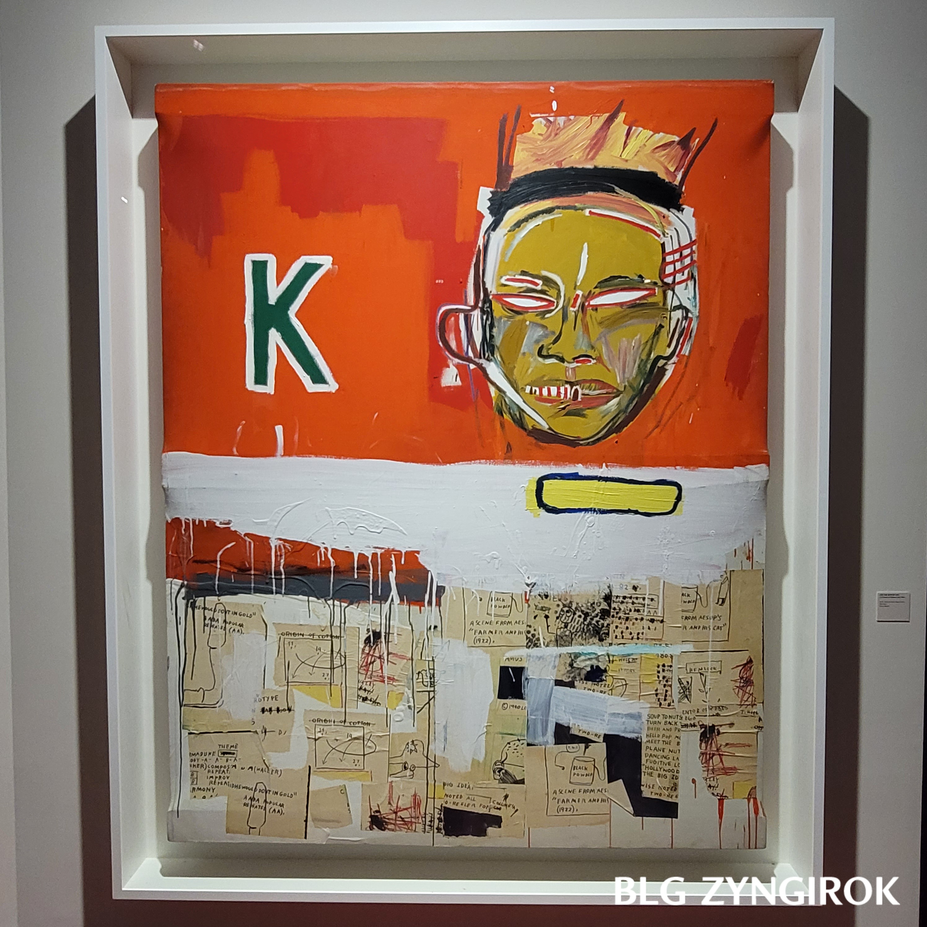 장미셀 바스키아 - 과거와 미래를 잇는 상징적 기호들