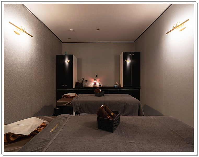 송도마사지 위드더테라피 커플 관리실