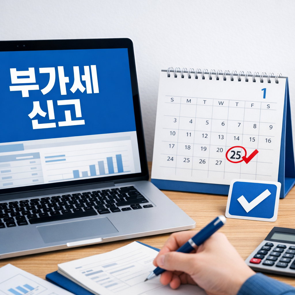 간이과세자 부가세신고 방법 (완전 초보용)