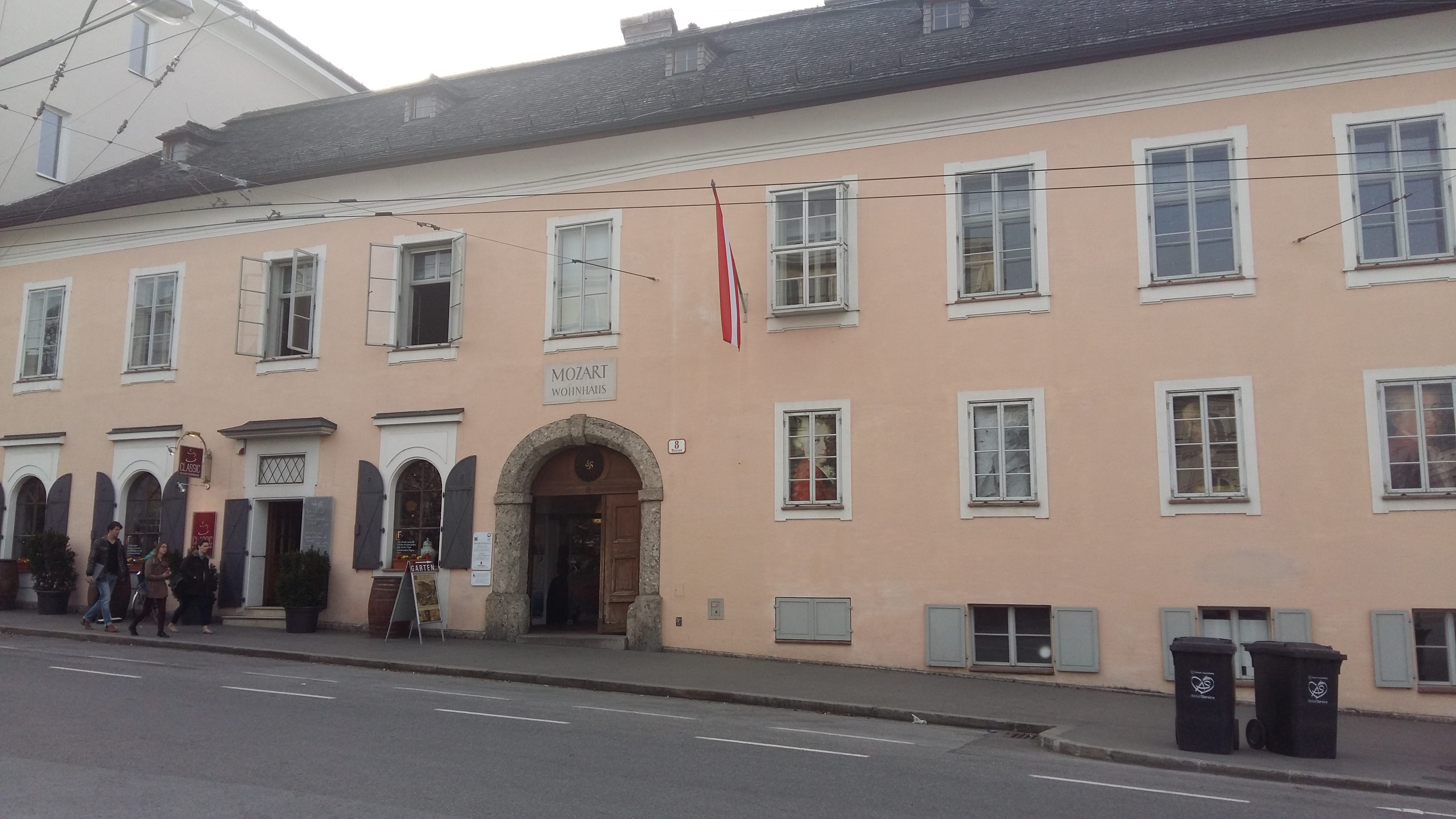 오스트리아 잘츠부르크 모차르트 집