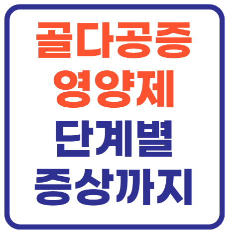 골다공증에 좋은 영양제 TOP5