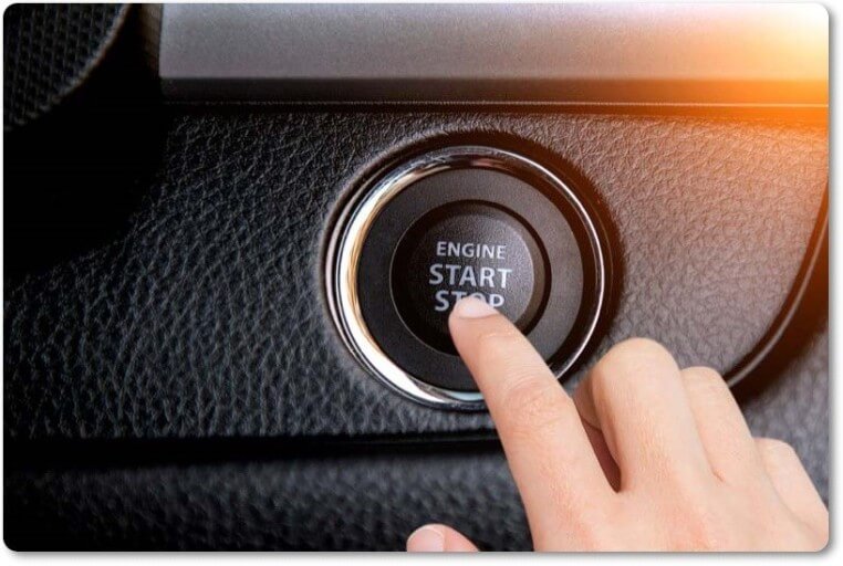 시동 켜기