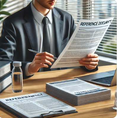 레퍼런스를 참고하세요