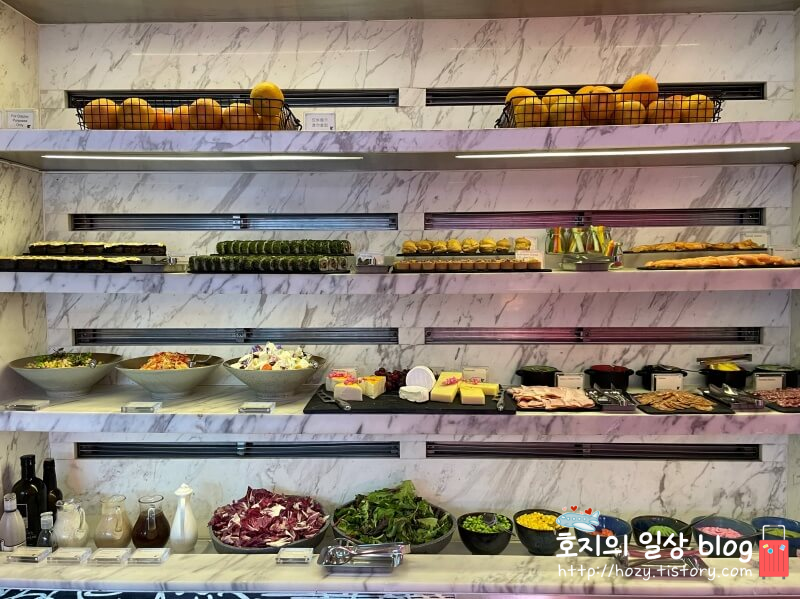 JW메리어트 싱가포르 이그제큐티브 라운지 이브닝칵테일 아워