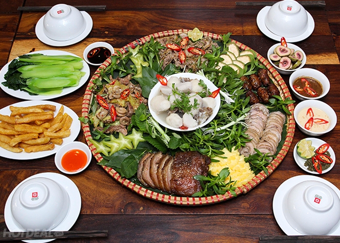 산양고기(Thịt d&ecirc;) 요리