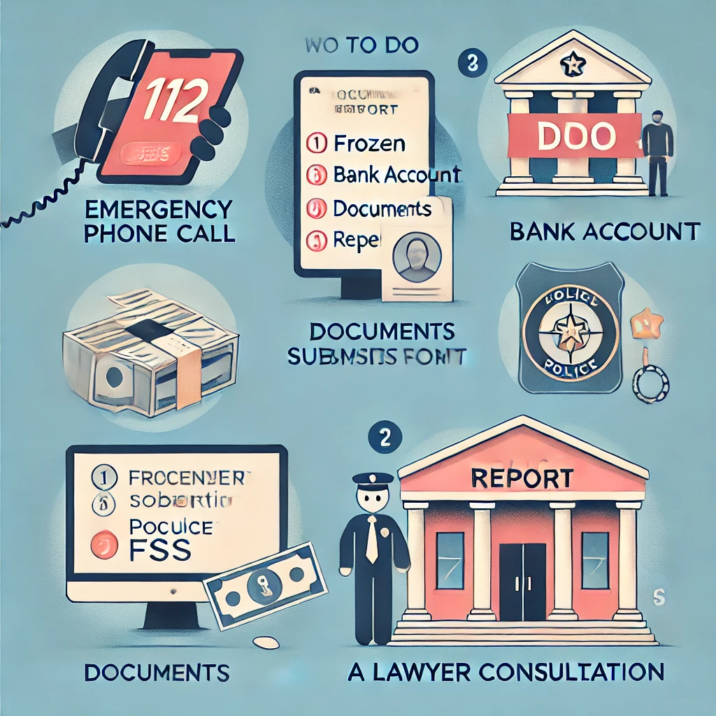 금융사기 피해 발생 시 대처법