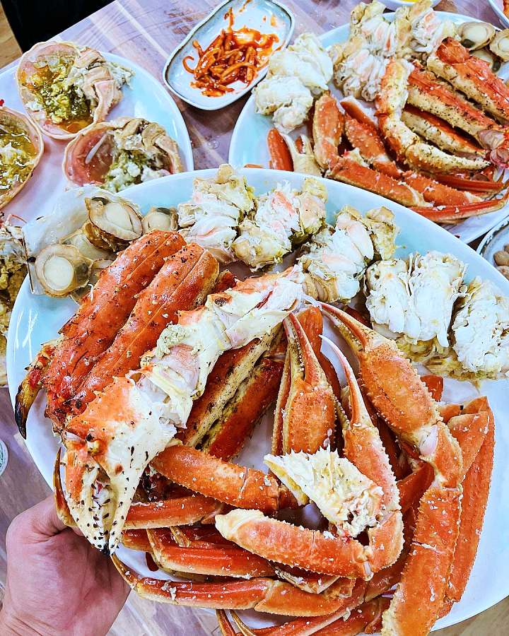 대게회 대게 잡이 나는 자연산이다 대게 요리 울진 맛집 추천