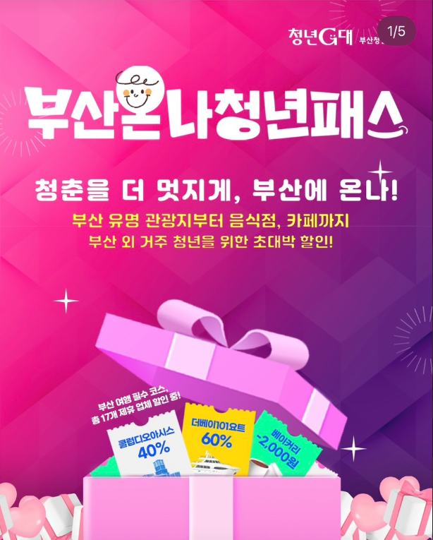 부산온나청년패스란?