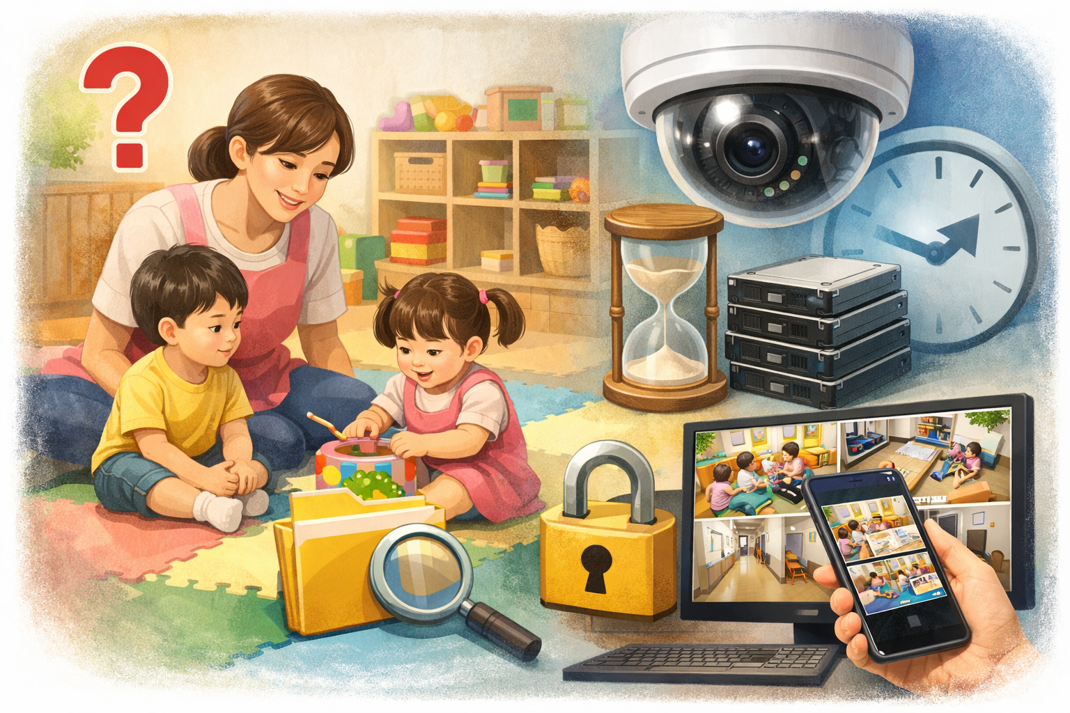 어린이집 CCTV 실시간 열람 가능할까? 저장기간&middot;열람방법 총정리 (2026 최신) 관련 사진