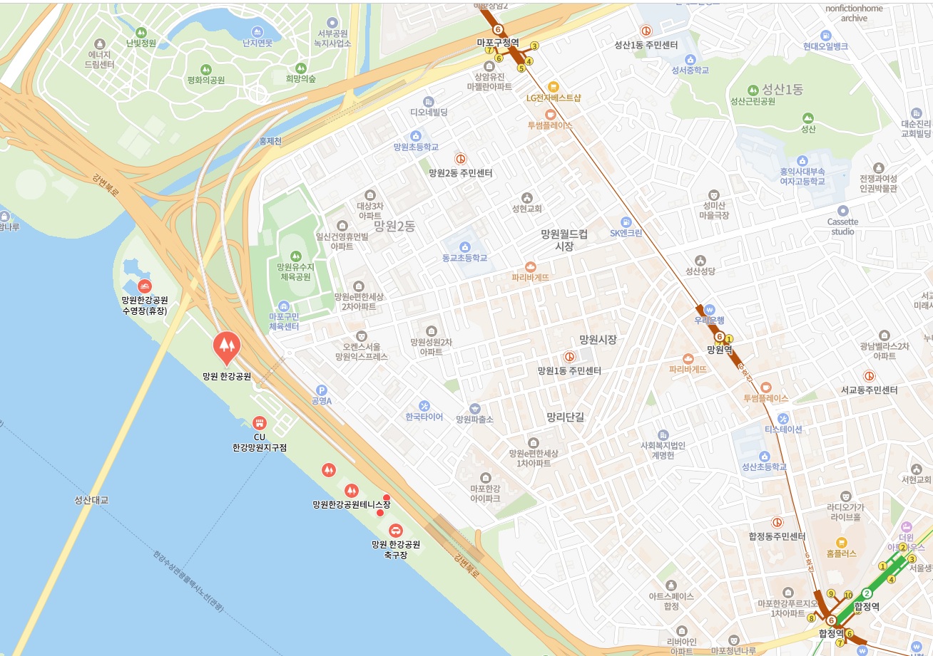 도심 속 여유를 즐기는 방법, 망원한강공원 &amp; 와이키키마켓