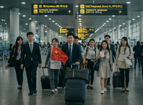 중국인 단체관광객