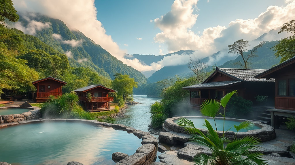 🚗 화롄 근처 타이동 여행 코스 & 교통 이용 완벽 정리 즈번 온천지구