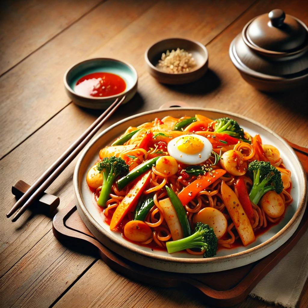 잡채 떡볶이 달인