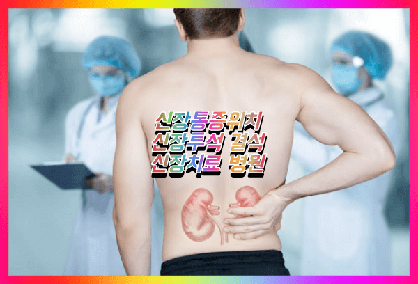신장 통증 위치