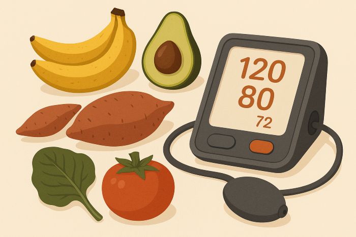 칼륨 식품과 혈압의 관계