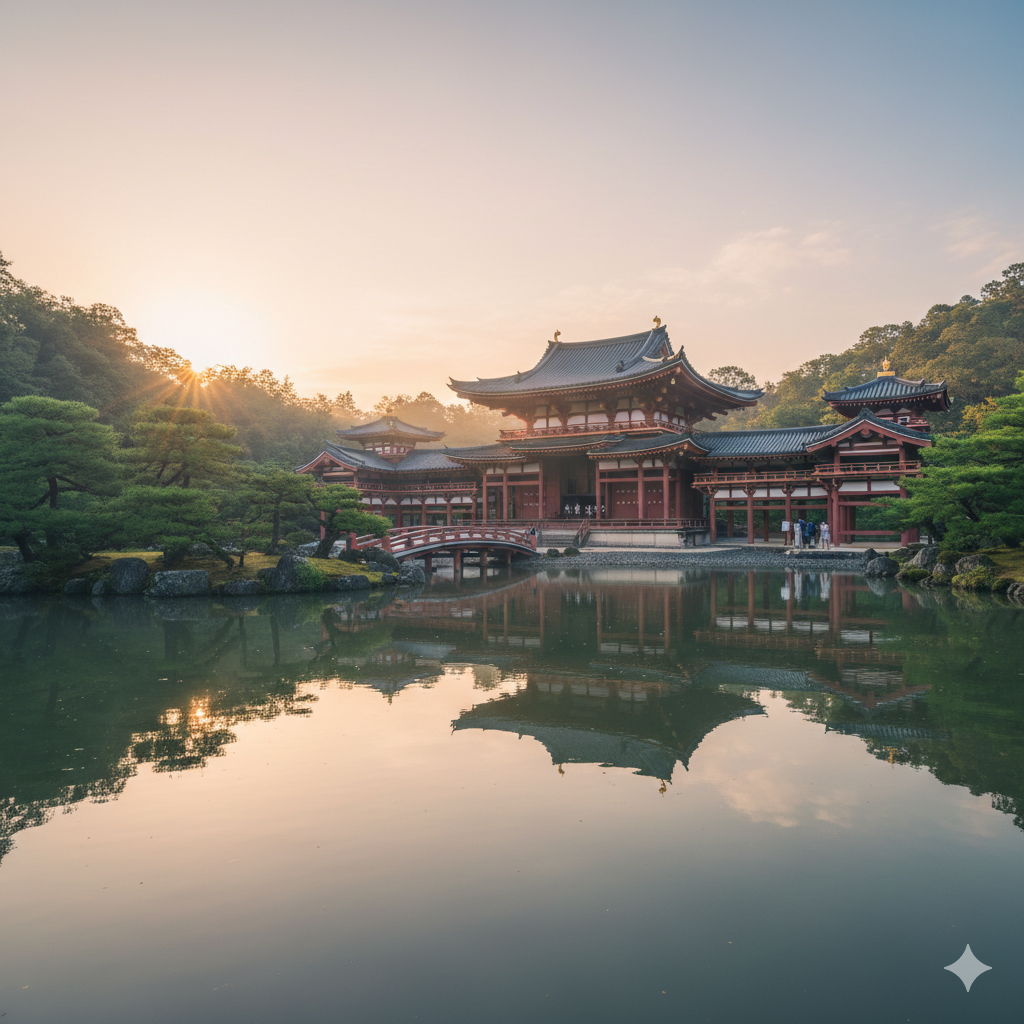 세계문화 유산 - 일본 우지의 봉황당