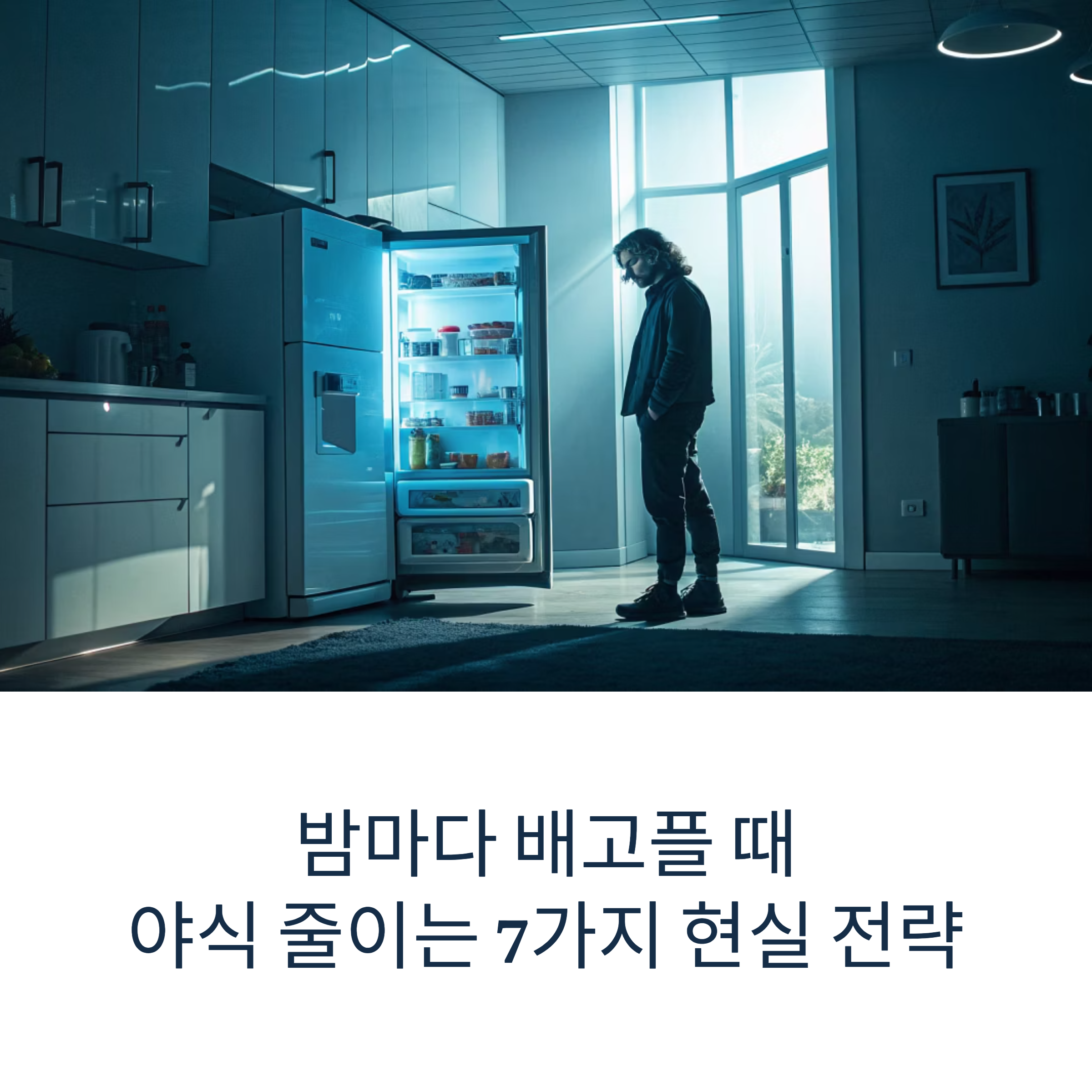 야식 줄이는 7가지 현실 전략