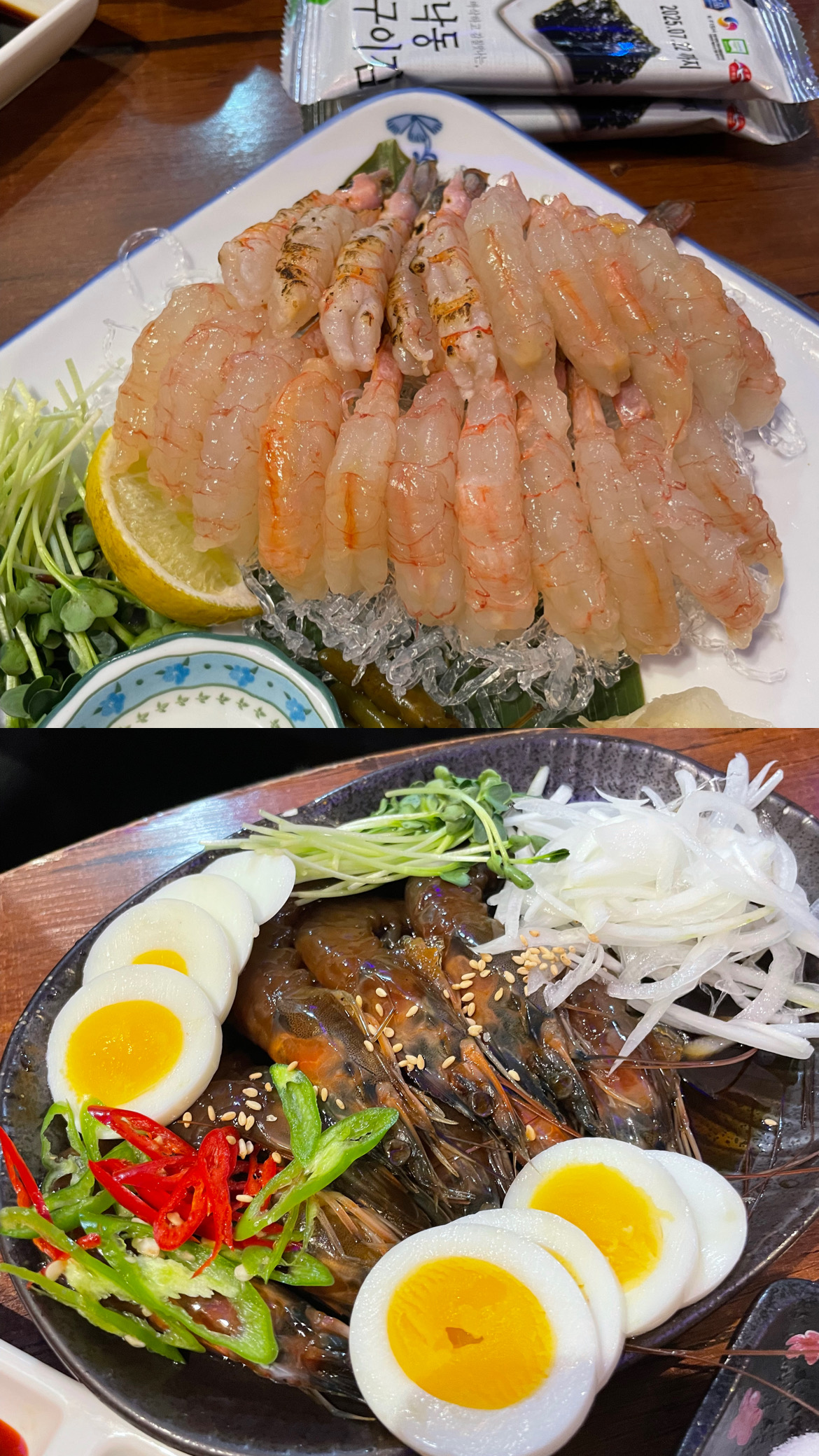 부산 사상 단골 달마새우, 간장새우 사진