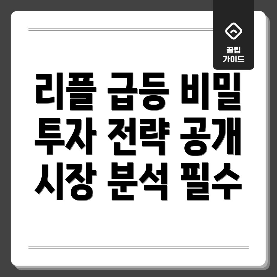 리플의 급등 메커니즘