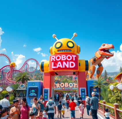 경남창원 로봇랜드 그림