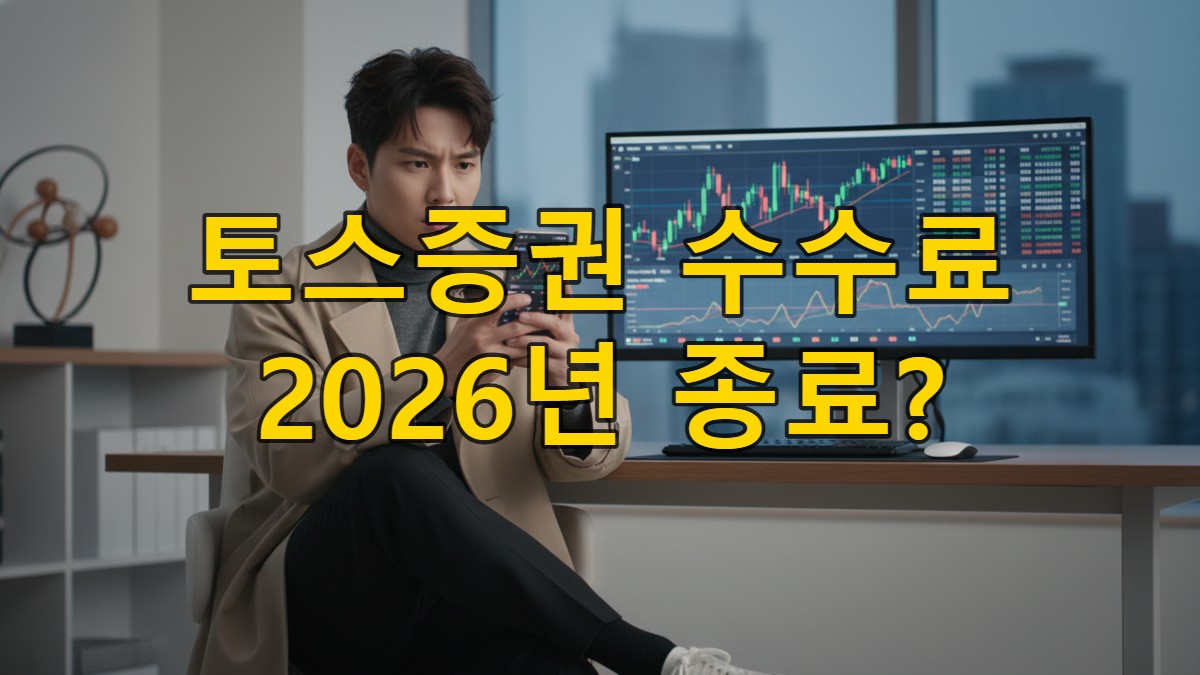 스마트폰으로 주식 차트를 신중하게 살펴보는 현대 한국인 투자자의 모습