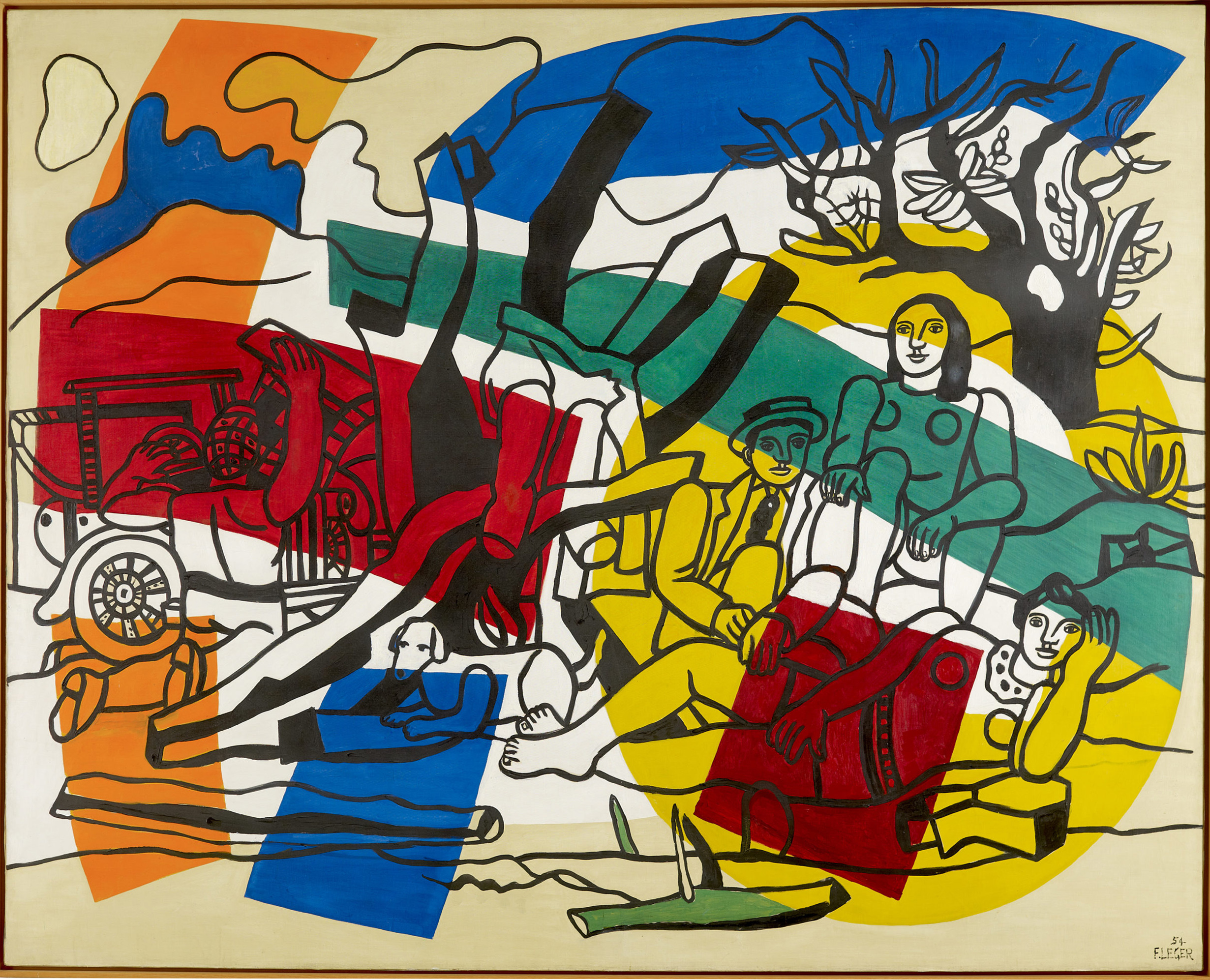 페르낭 레제(Fernand Leger), 프랑스, 화가, 1881-1955
