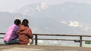 황사 vs 미세먼지의 차이 -흐린 시야