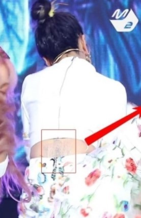 트와이스 채영 타투