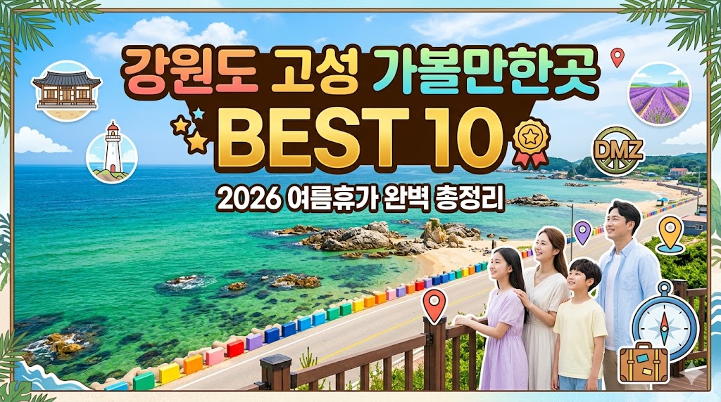 강원도 고성 가볼만한곳 베스트10