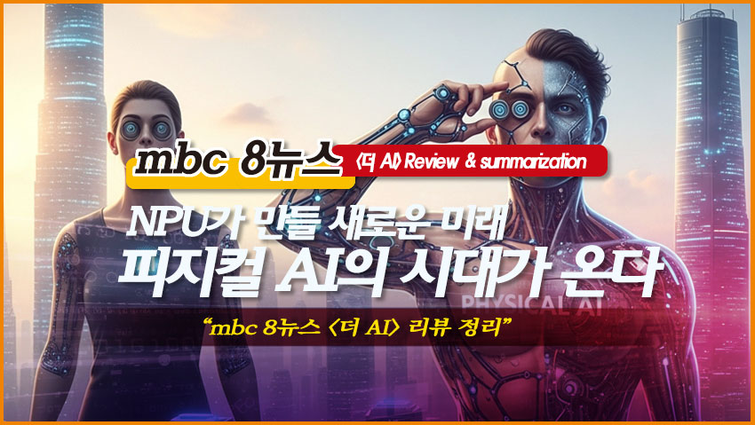 NPU가 만들 새로운 미래 피지컬 AI의 시대가 온다