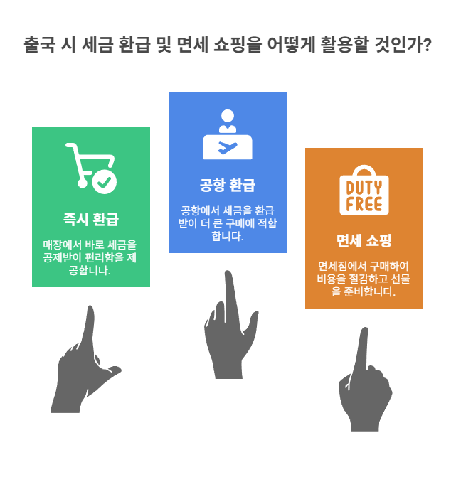 출국 시 알아두면 좋은 면세·세금 환급 팁
